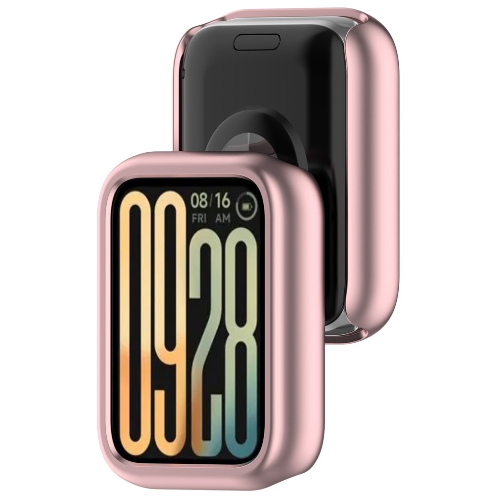Half műanyag tok a Xiaomi Smart Band 9 Pro-hoz – rózsaszín