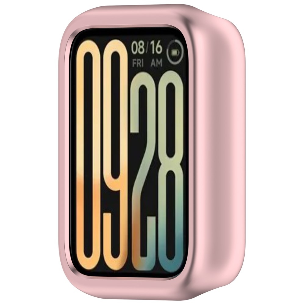 Half műanyag tok a Xiaomi Smart Band 9 Pro-hoz – rózsaszín