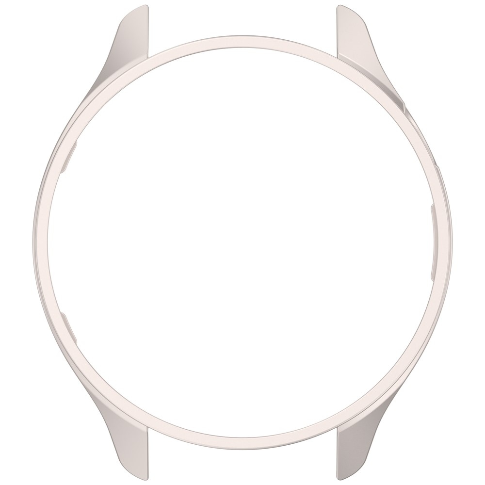 Half műanyag felcsatolható tok a Xiaomi Watch S4 47 mm-es modellhez – bézs