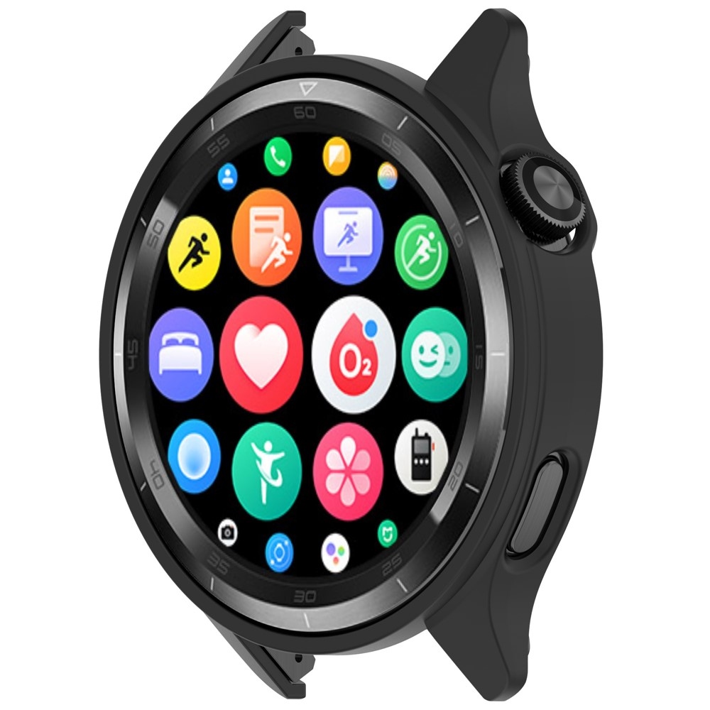 Half műanyag felcsatolható tok a Xiaomi Watch S4 47 mm-es modellhez – fekete