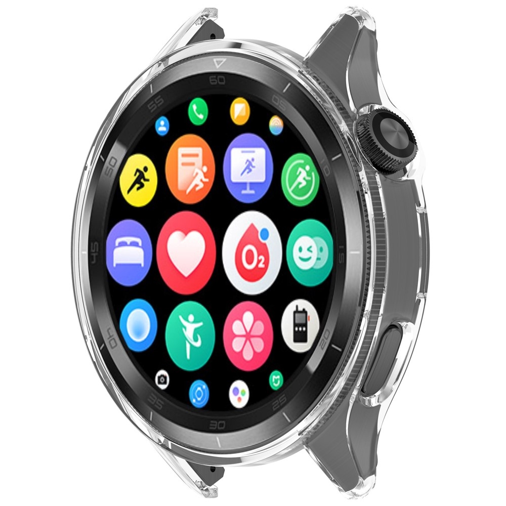 Half műanyag felcsatolható tok a Xiaomi Watch S4 47 mm-es modellhez – átlátszó