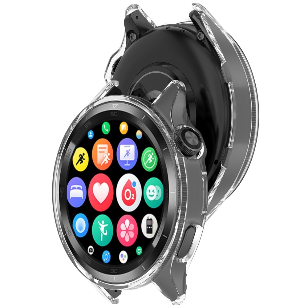 Half műanyag felcsatolható tok a Xiaomi Watch S4 47 mm-es modellhez – átlátszó