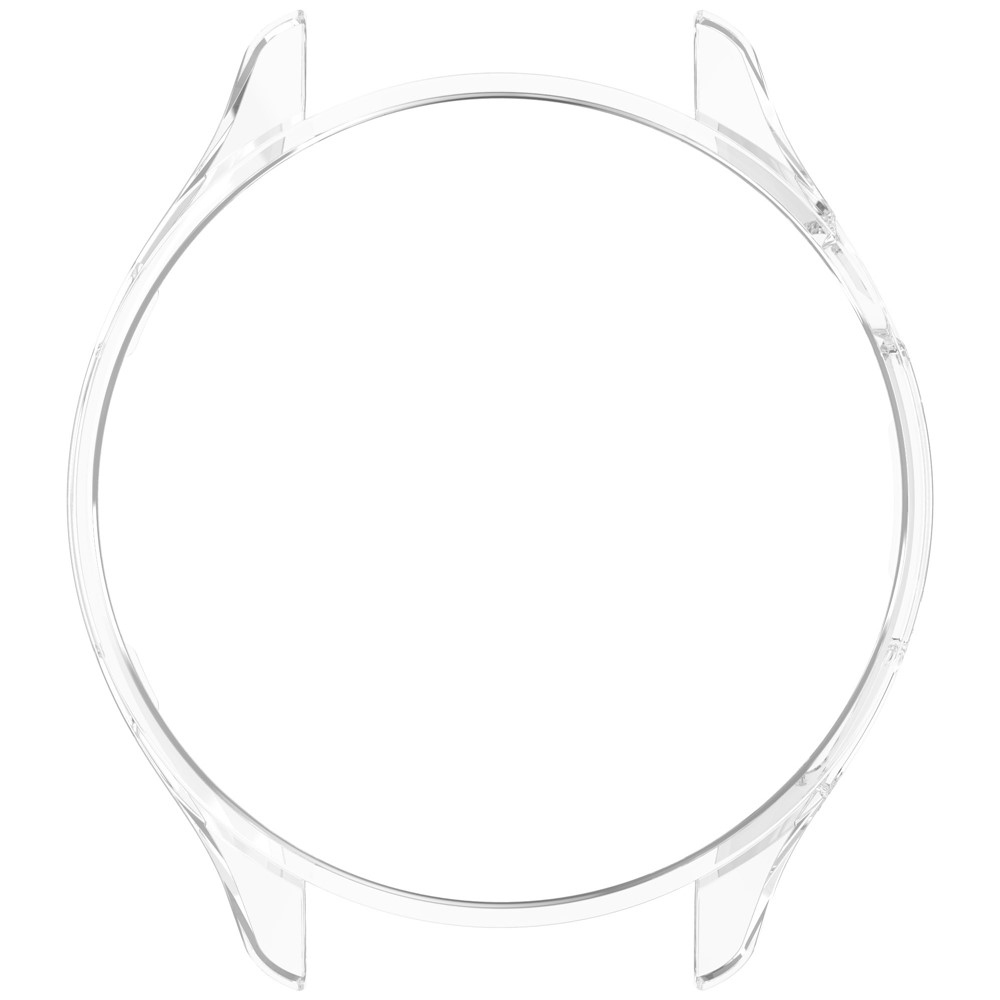 Half műanyag felcsatolható tok a Xiaomi Watch S4 47 mm-es modellhez – átlátszó