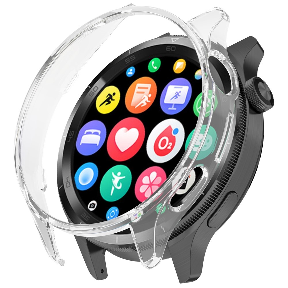 Half műanyag felcsatolható tok a Xiaomi Watch S4 47 mm-es modellhez – átlátszó