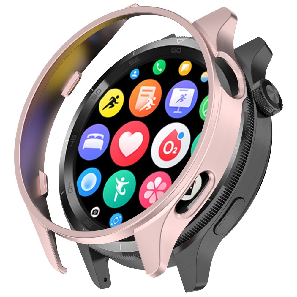 Half műanyag felcsatolható tok a Xiaomi Watch S4 47 mm-es modellhez – rózsaszín