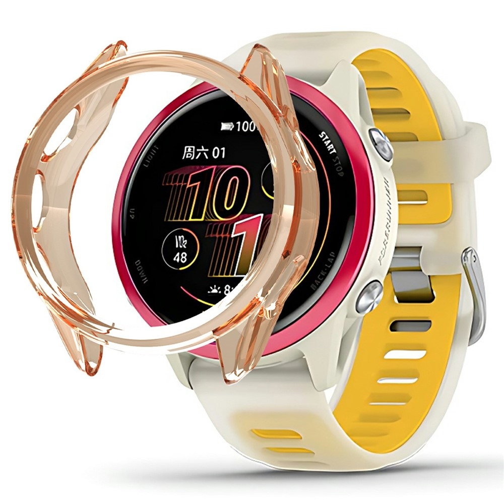 Halfe gél tok a Garmin Forerunner 570 42 mm-es modellhez – narancssárga