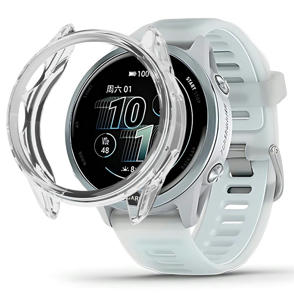 Halfe gél tok a Garmin Forerunner 570 42 mm-es modellhez – átlátszó