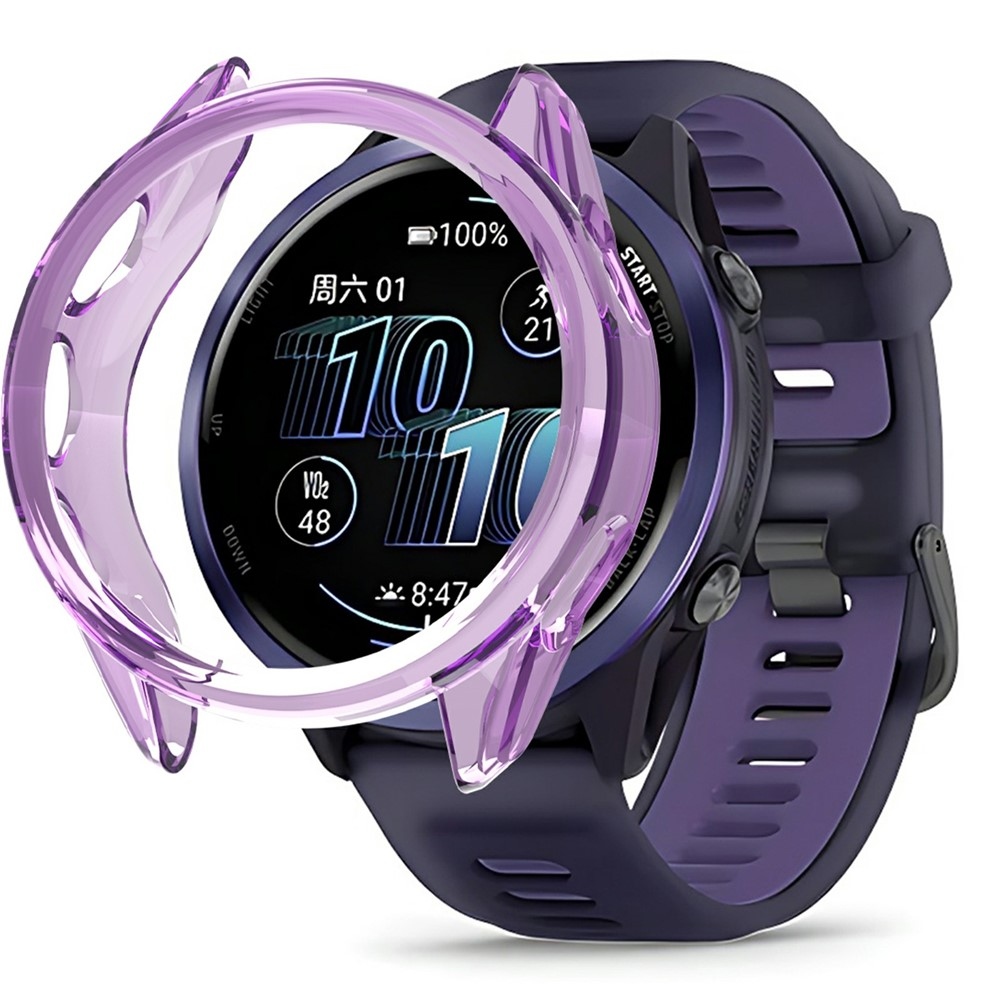 Halfe gél tok a Garmin Forerunner 570 47 mm-es modellhez – lila