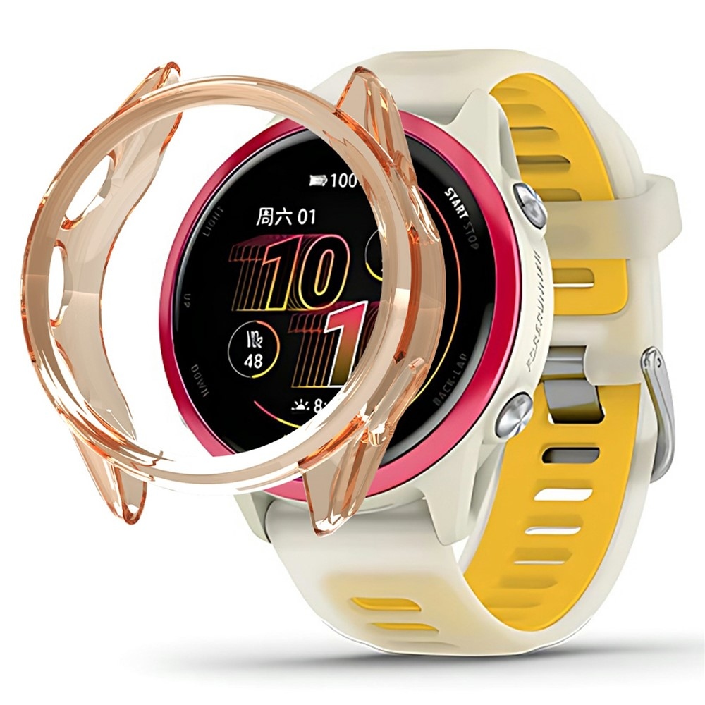 Halfe gél tok a Garmin Forerunner 570 47 mm-es modellhez – narancssárga