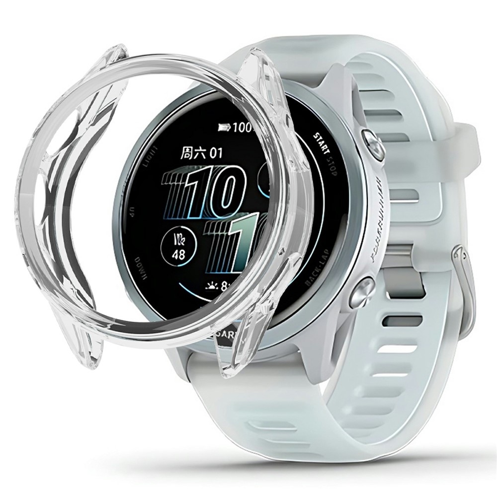 Halfe gél tok a Garmin Forerunner 570 47 mm-es modellhez – átlátszó