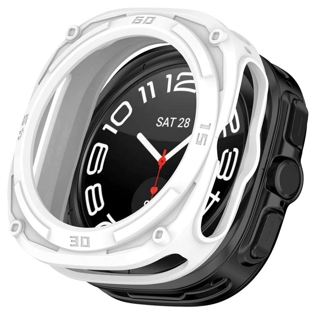 Halfe gél tok a Samsung Galaxy Watch Ultra2 47 mm-hez/Watch Ultra (2025) 47 mm-hez – fehér