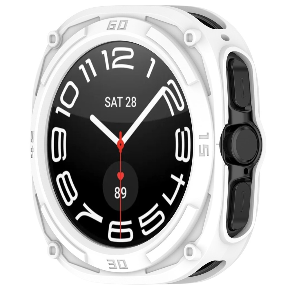 Halfe gél tok a Samsung Galaxy Watch Ultra2 47 mm-hez/Watch Ultra (2025) 47 mm-hez – fehér