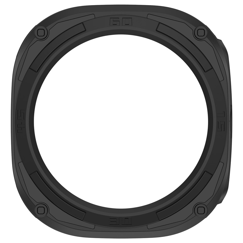 Halfe gél tok a Samsung Galaxy Watch Ultra2 47 mm/Watch Ultra (2025) 47 mm modellekhez – fekete