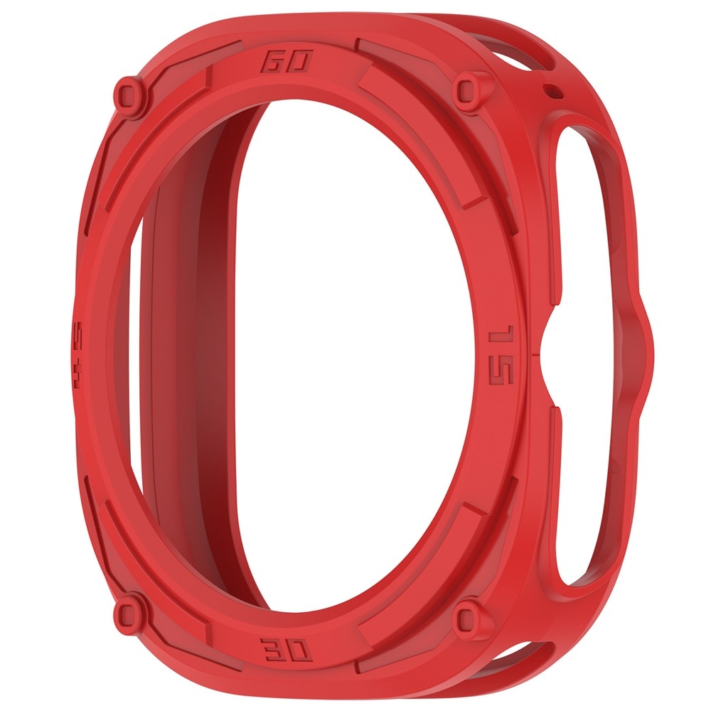 Halfe gél tok a Samsung Galaxy Watch Ultra2 47 mm/Watch Ultra (2025) 47 mm modellekhez – piros