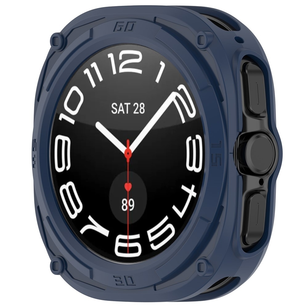 Halfe gél tok a Samsung Galaxy Watch Ultra2 47 mm/Watch Ultra (2025) 47 mm modellekhez – kék