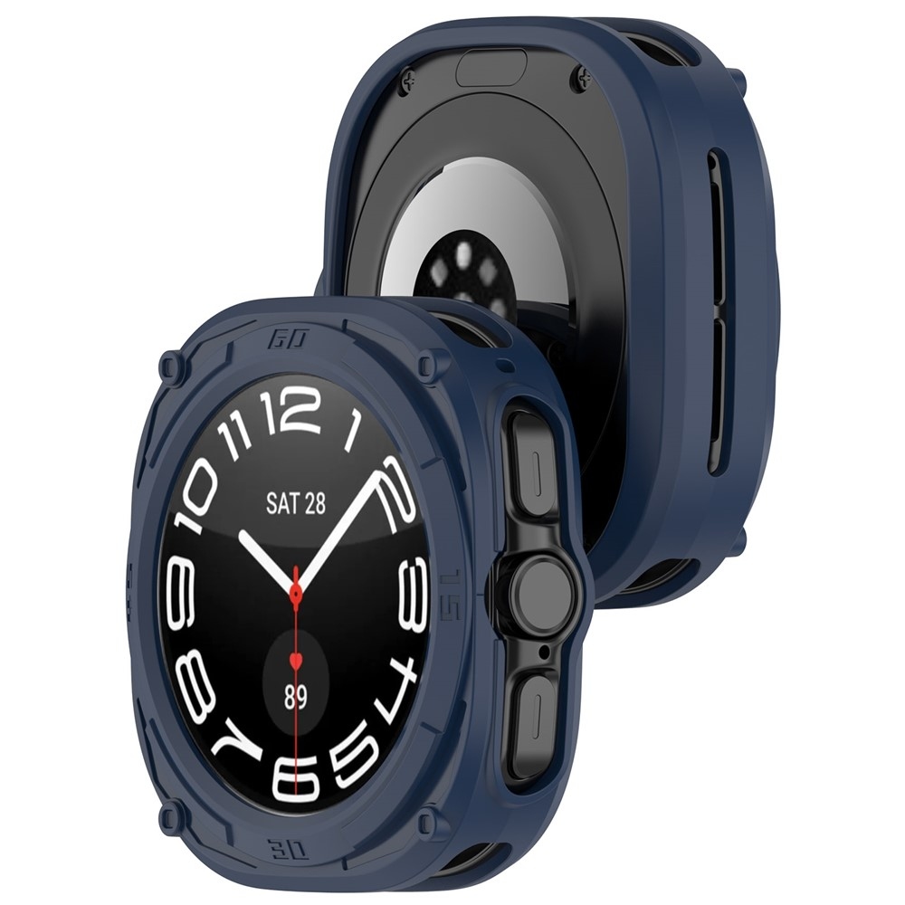Halfe gél tok a Samsung Galaxy Watch Ultra2 47 mm/Watch Ultra (2025) 47 mm modellekhez – kék