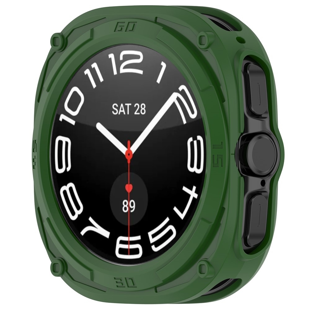 Halfe gél tok a Samsung Galaxy Watch Ultra2 47 mm/Watch Ultra (2025) 47 mm modellhez – zöld