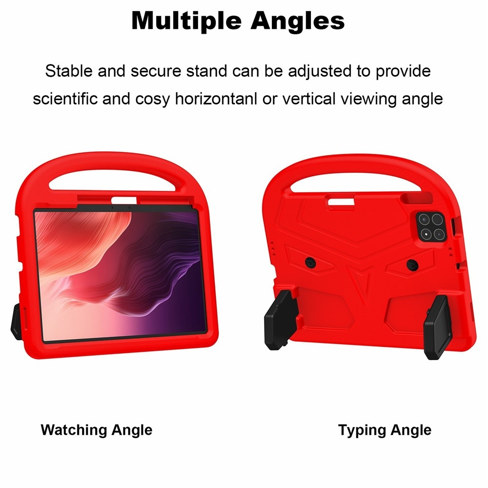 Fogantyú EVA tartós tok markolattal Xiaomi Pad 8/8 Pro/7/7/7 Pro tablethez - piros