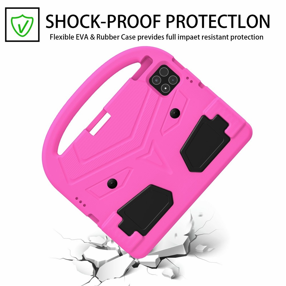 Fogantyú EVA tartós tok markolattal Xiaomi Pad 8/8 Pro/7/7/7 Pro tablethez - rózsaszínű