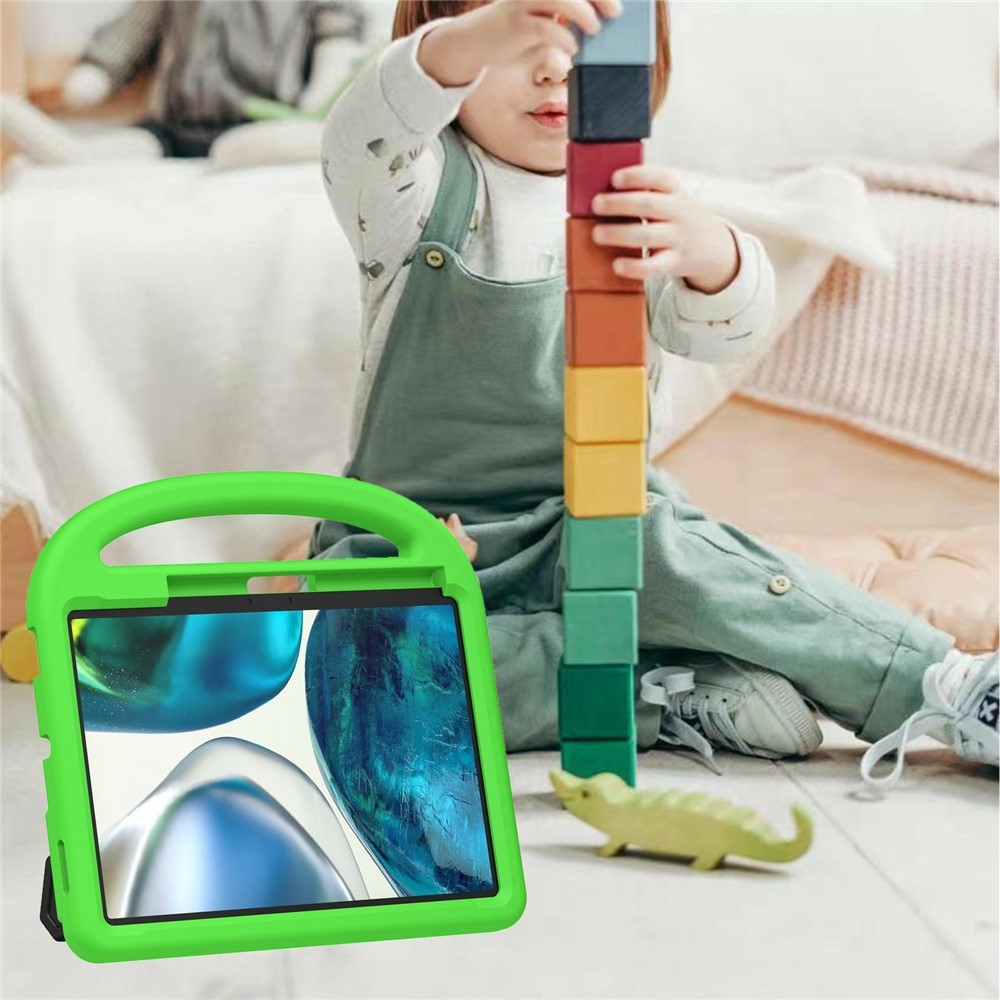 Fogantyú EVA tartós tok markolattal Xiaomi Pad 8/8 Pro/7/7/7 Pro táblagéphez - zöld