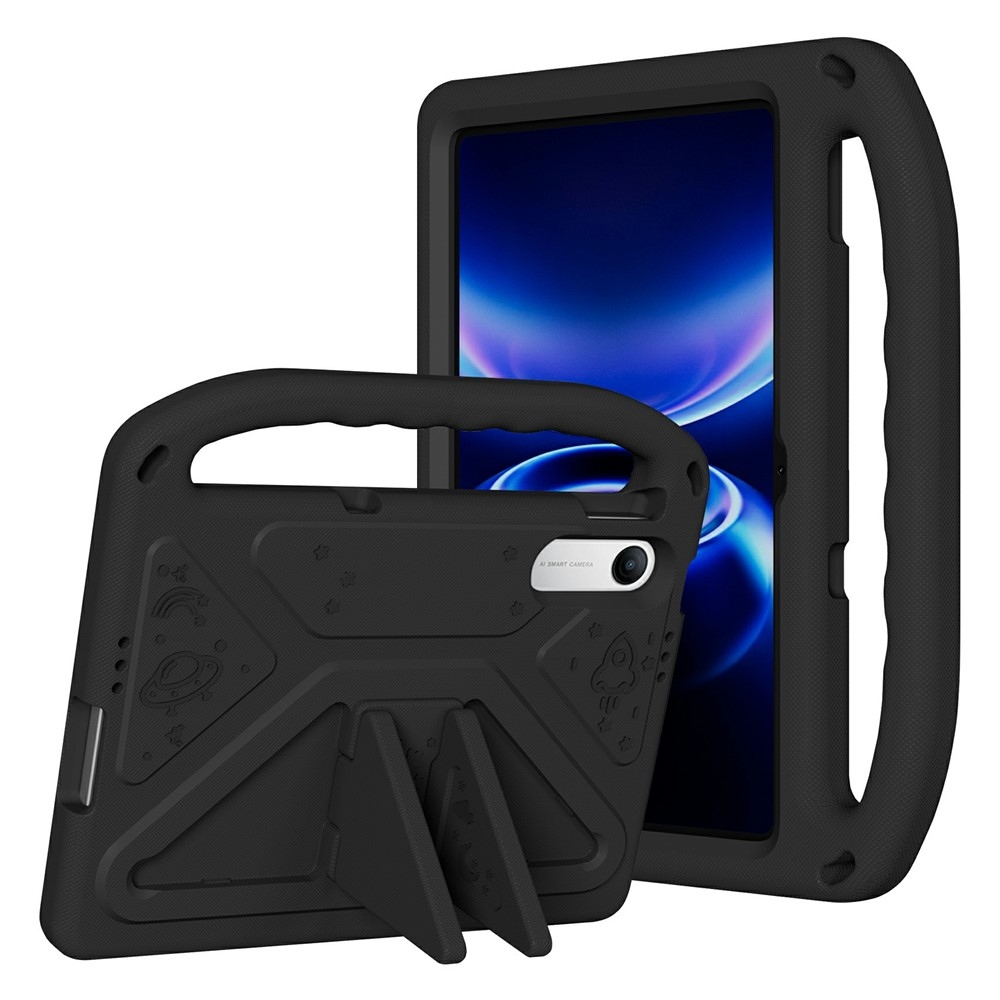 EVA anyagú, strapabíró tok fogantyúval a Xiaomi Redmi Pad 2 9,7-es táblagéphez – fekete