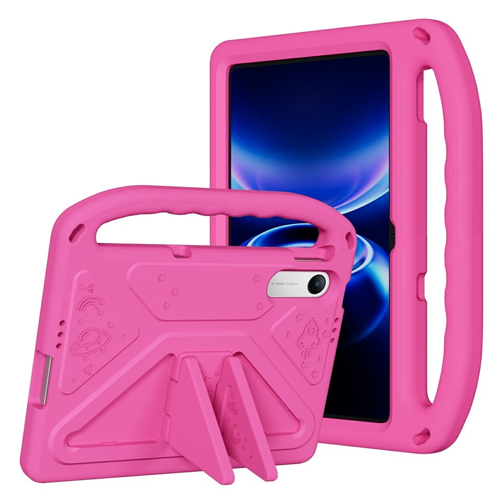 EVA anyagú, strapabíró tok fogantyúval a Xiaomi Redmi Pad 2 9,7-es táblagéphez – rózsaszín