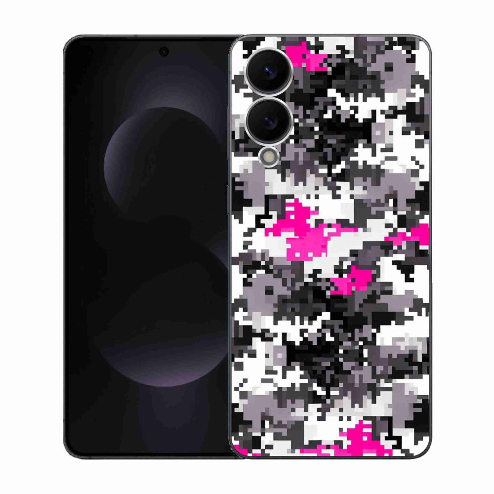 Zselés borítás mmCase Samsung Galaxy S25 Edge készülékhez - terepszínű minta 4