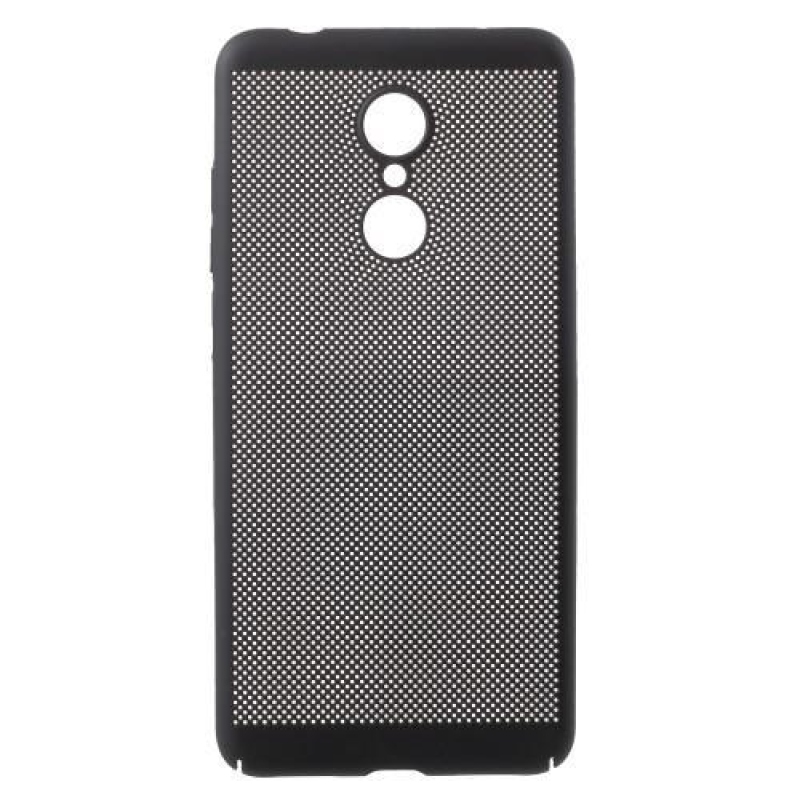 Kemény műanyag tok a Xiaomi Redmi 5 számára - fekete