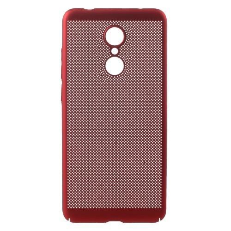 Kemény műanyag tok a Xiaomi Redmi 5 számára - piros
