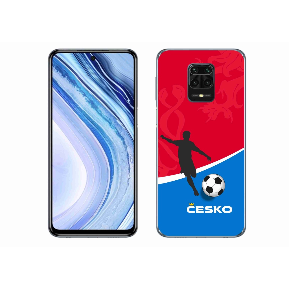 Gél borítás mmCase for Xiaomi Redmi Note 9S - foci Csehország