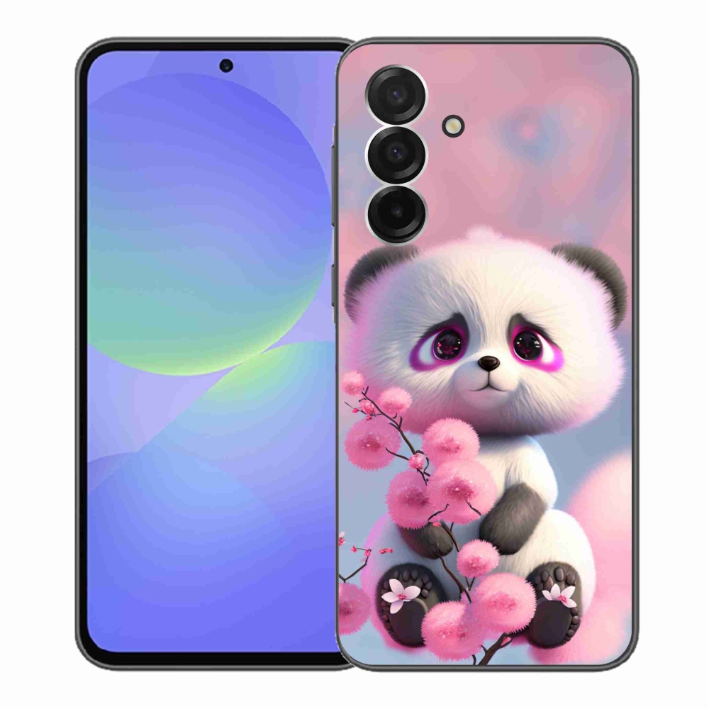 Gél borítás mmCase Samsung Galaxy A36 5G - aranyos panda 1