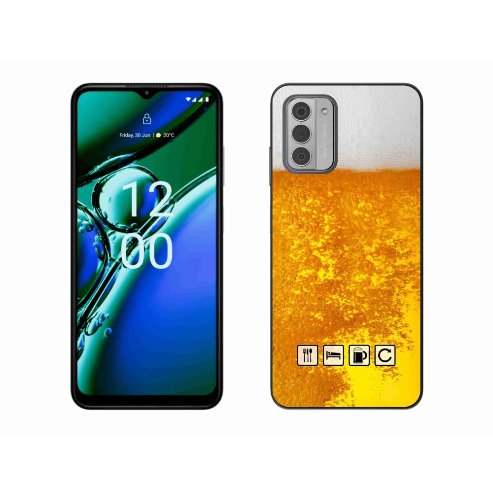 Zselés borítás mmCase a Nokia G42 készülékhez - sör motívum 3