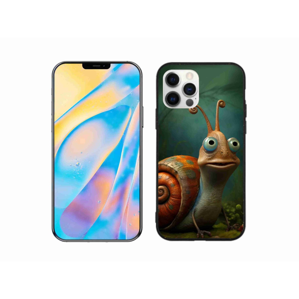 Gél védőburkolat mmCase iPhone 12 Pro készülékhez - csiga
