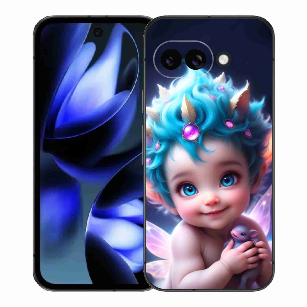 Gél borítás mmCase a Google Pixel 9a készülékhez - kutya motívum 1 fehér háttér