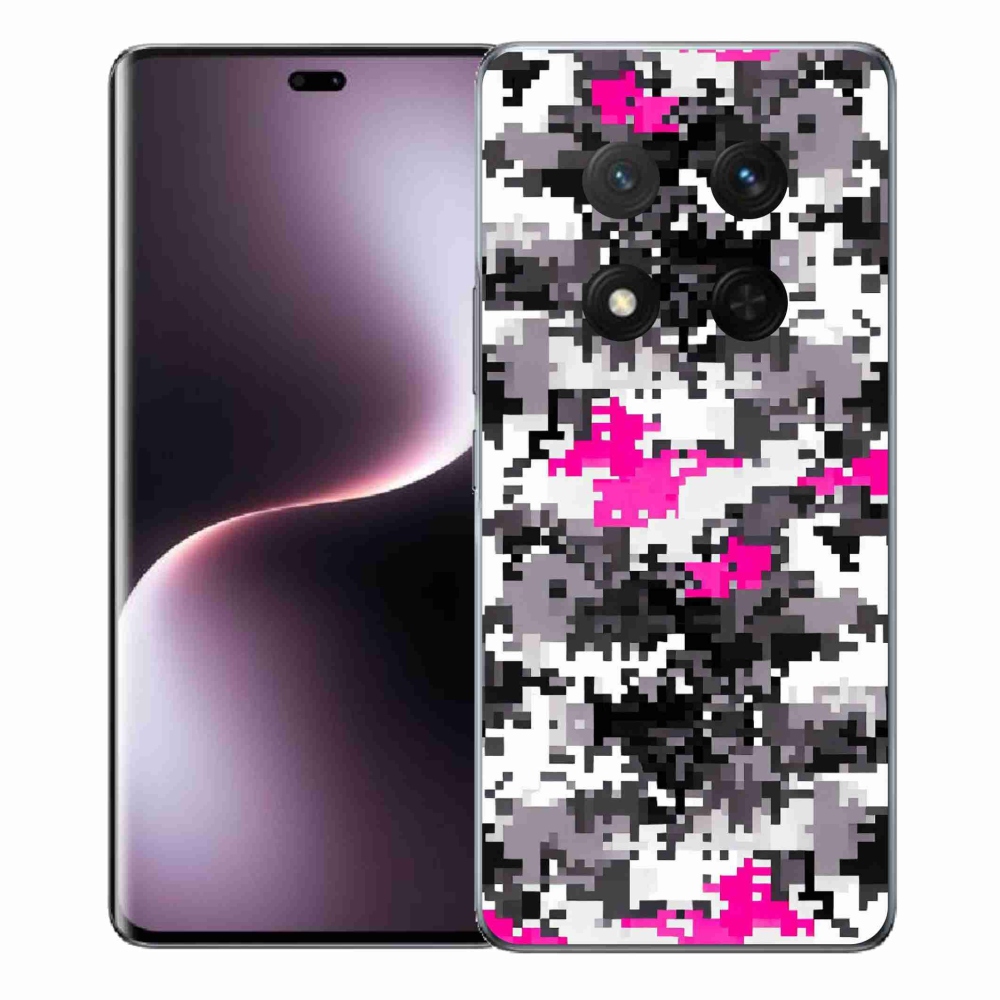 Gél borítás mmCase a Honor Magic 7 Lite 5G számára - álcázó minta 4