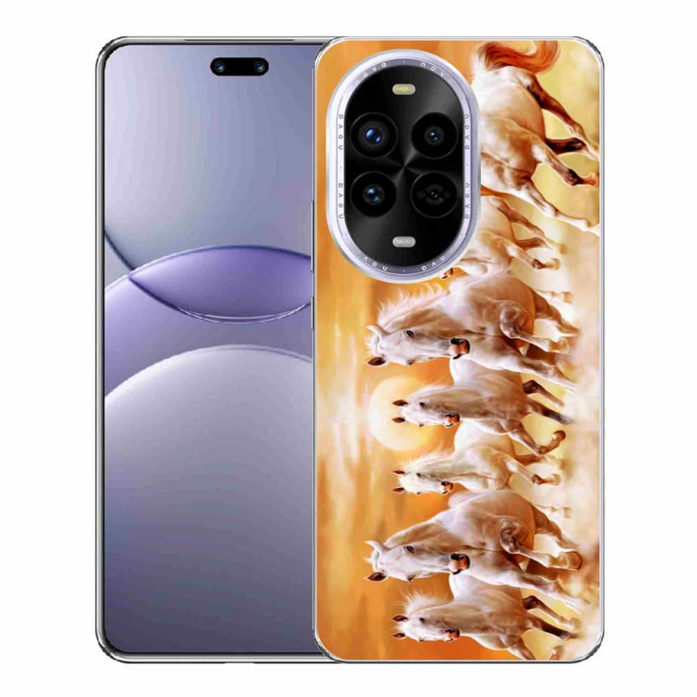 Zselés borítás mmCase a Huawei Nova 13 Pro 5G-n - lovak 2