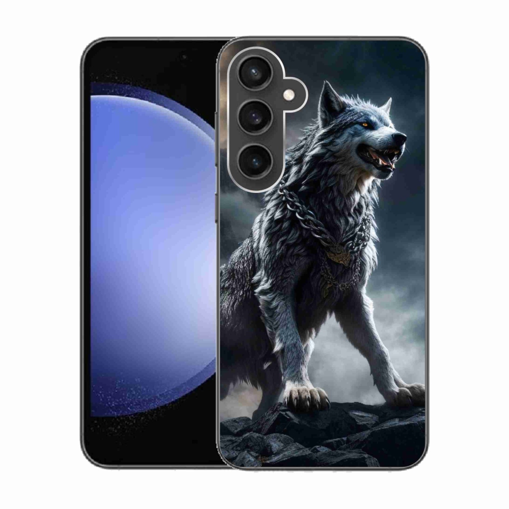 Zselés borítás mmCase Samsung Galaxy S23 FE - farkas 1