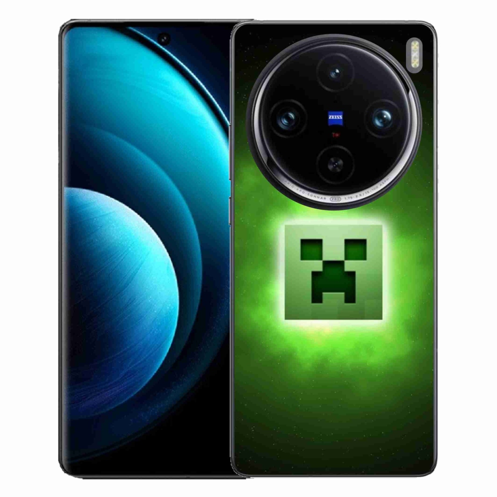 Zselés borítás mmCase a Vivo X100 Pro 5G készülékhez - minecraft