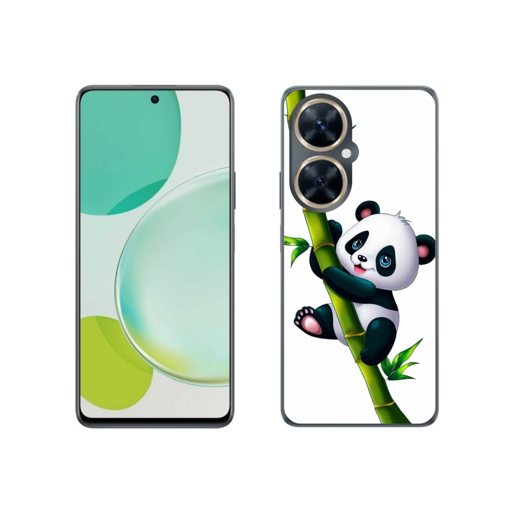 Gél borító mmCase a Huawei Nova 11i készülékhez - panda a bambuszon