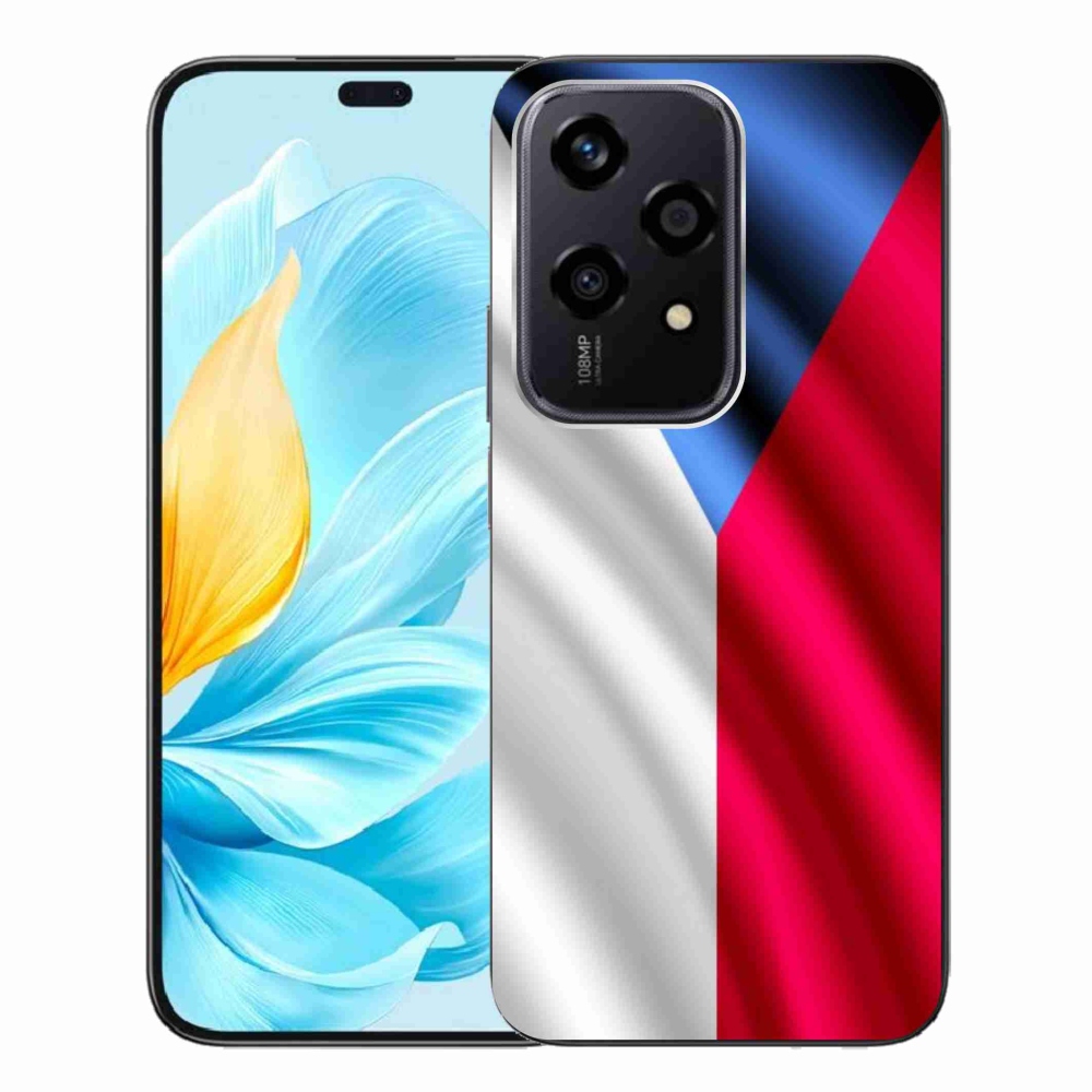 Zselés borító mmCase a Honor 200 Lite 5G számára - cseh zászló