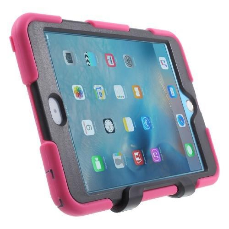 Nehéz, tartós tok iPad mini 4 készülékhez - rózsaszín