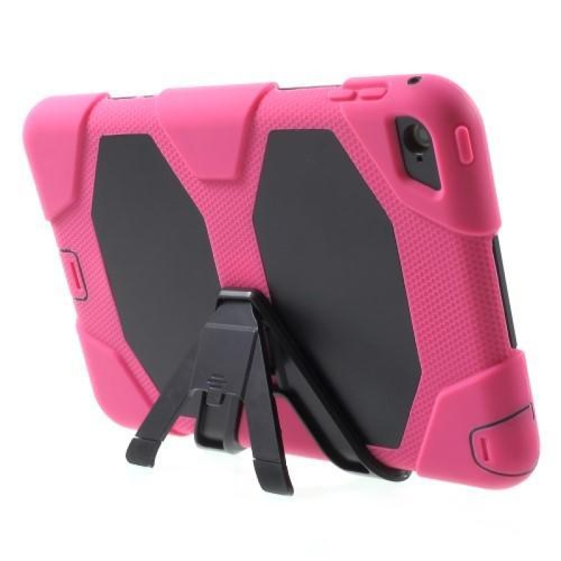 Nehéz, tartós tok iPad mini 4 készülékhez - rózsaszín