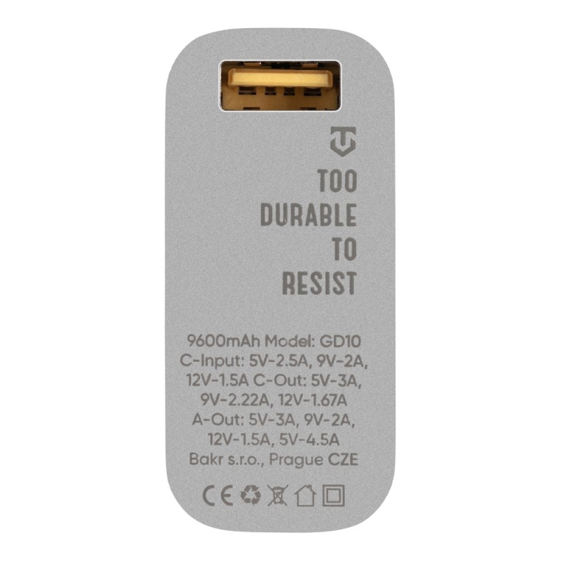 Taktikai EDC tégla 9600mAh Raw