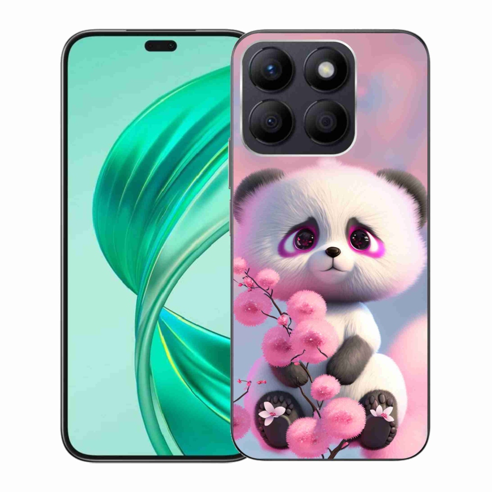 Zselés borítás mmCase a Honor X8b készülékhez - aranyos panda 1