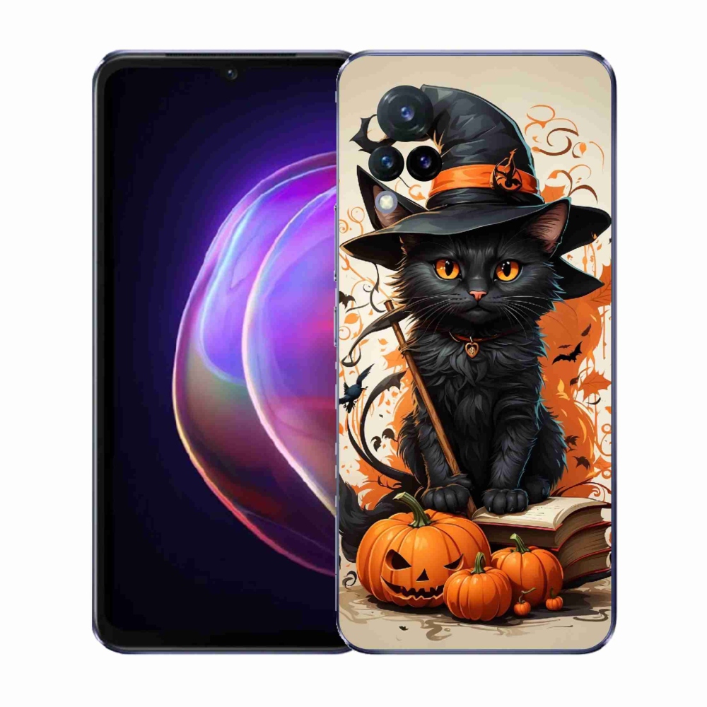 Gél borítás mmCase a Vivo V21 4G/5G készülékhez - cat wizard