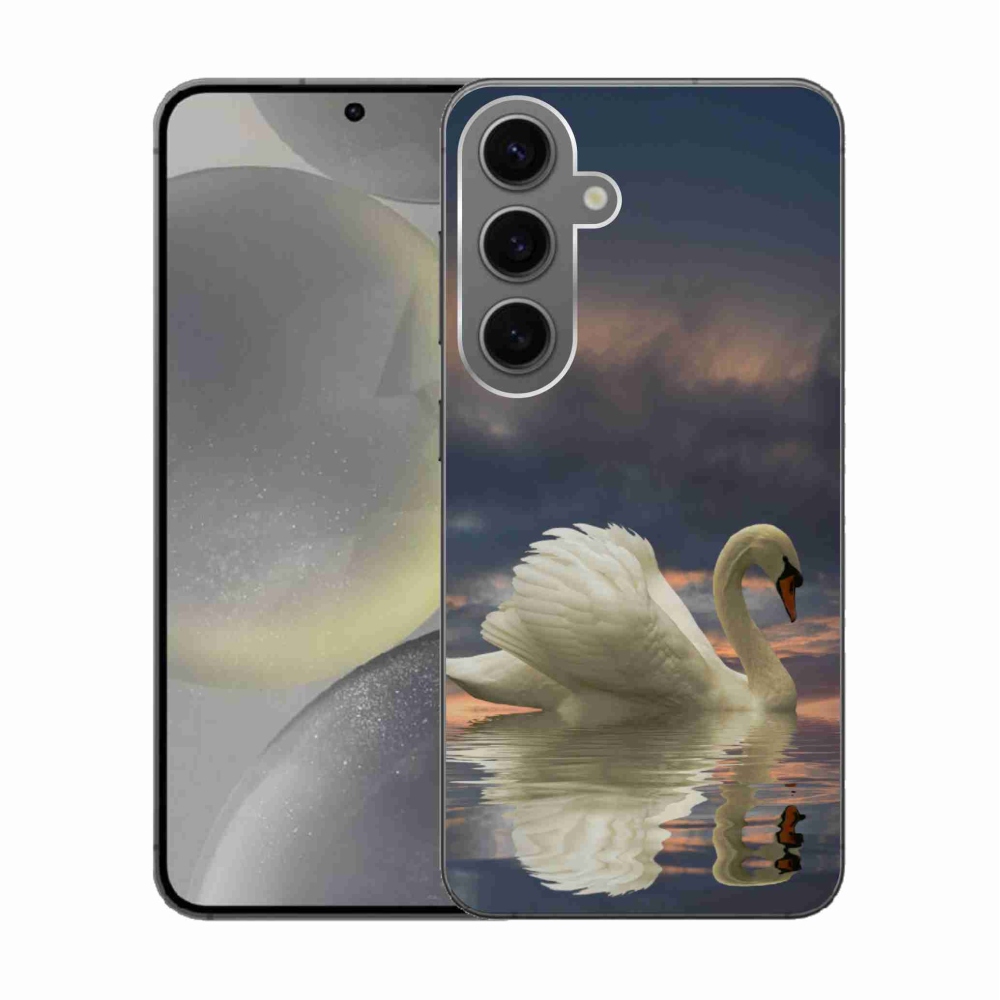 Gél védőhuzat mmCase Samsung Galaxy S24 készülékhez - hattyú