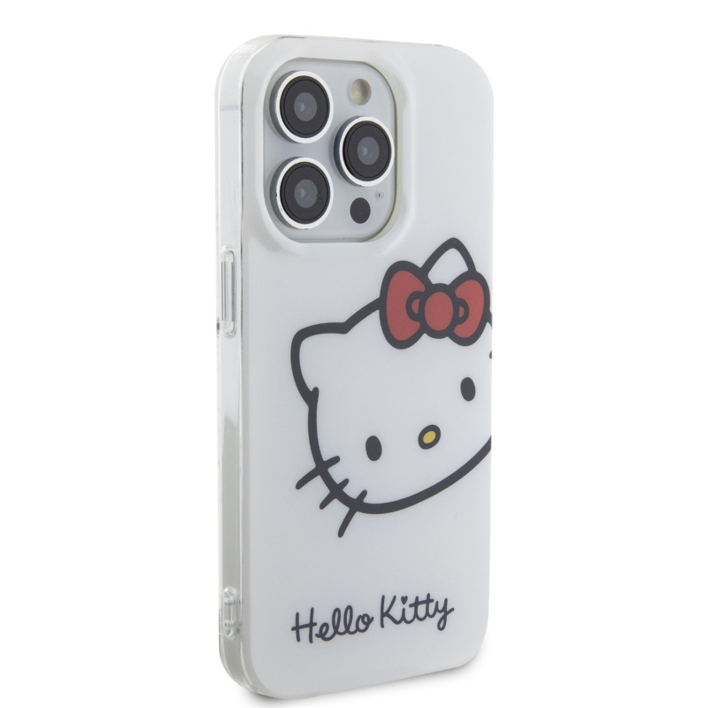 Hello Kitty IML Head logós hátlap iPhone 13 Pro fehérhez
