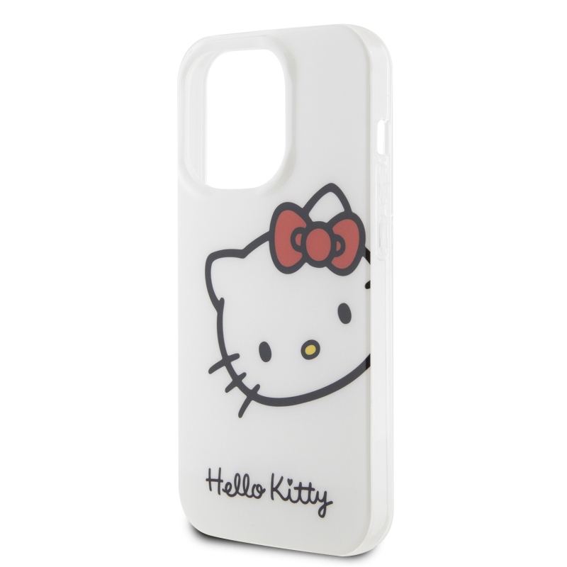 Hello Kitty IML Head logós hátlap iPhone 13 Pro fehérhez