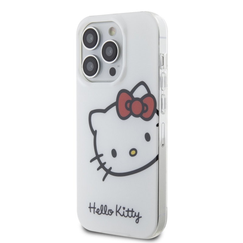 Hello Kitty IML Head logós hátlap iPhone 13 Pro fehérhez