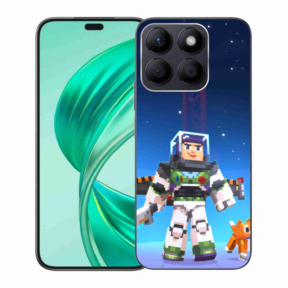 Zselés borítás mmCase a Honor X8b készülékhez - minecraft 2